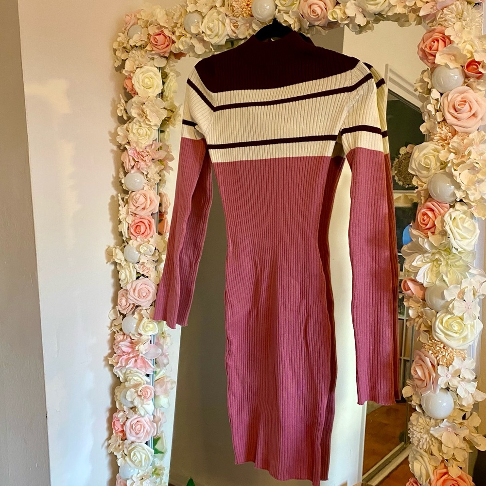 NWT striped sweater dress